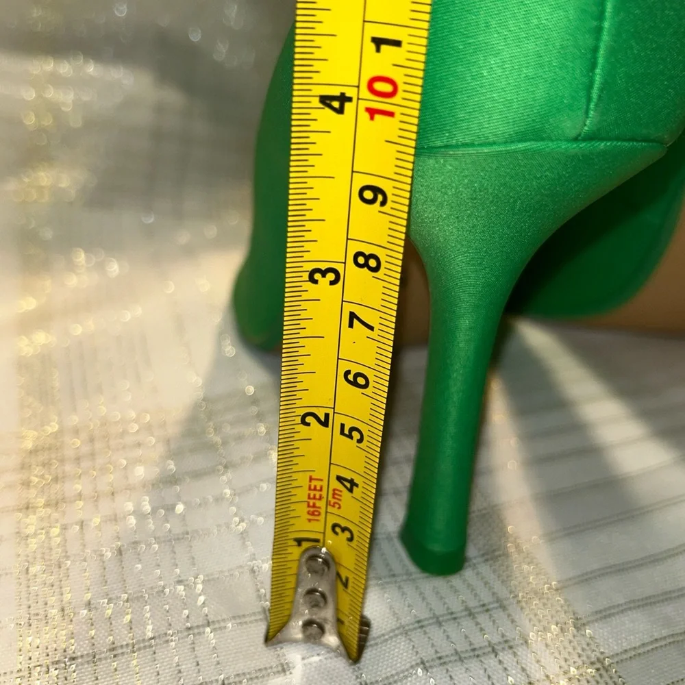 Zara Emerald Green Leather with Gold Logo - Picture 7 of 7